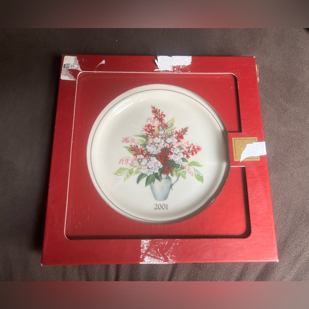 Lenox Annual Limited Edition Colonial Bouquet Pennsylvania the Seventh Colony